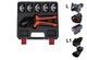 Alicates de engarzado universales para contactos eléctricos.