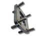 Adaptador de brida turbo T3/T4 de acero