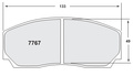 PFC08 CMPD 6 PISTON (K-SPORT, D2, XYZ) -17mm