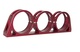 SPD Billet Triple Soporte 60mm rojo