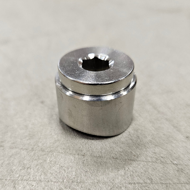 Conector lambda M18x1,5 inox - Hex. 5/16"