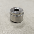 Tuerca lambda curva M18x1,5 Acero inoxidable