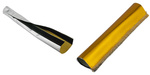 Manga de protección térmica trenzada de aluminio / oro