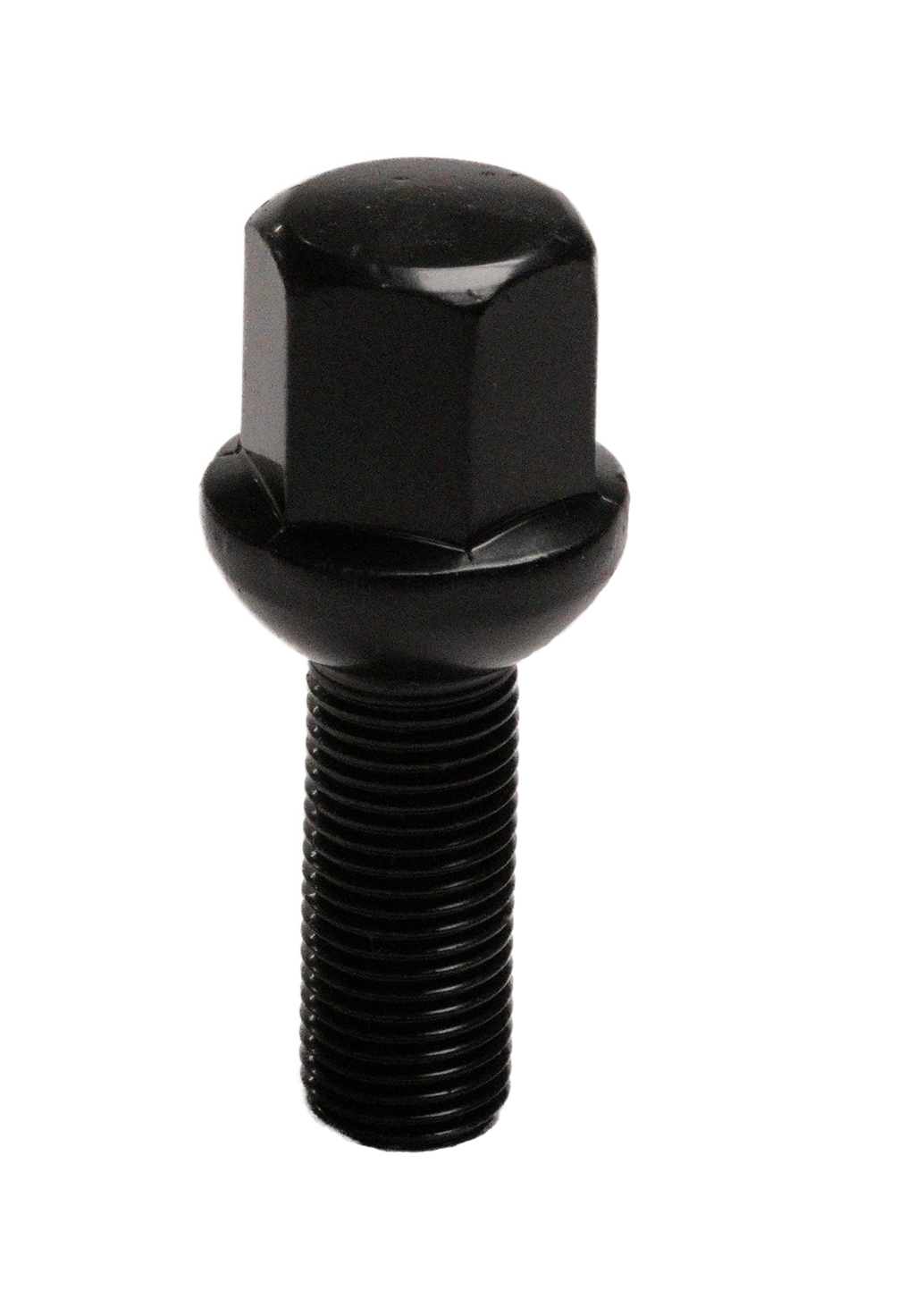 Tornillo de rueda Negro M12x1,25