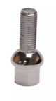 Tornillo de rueda Plata M12x1,25