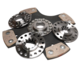 BMW 26x35mm Performance Disco de embrague sinter 4-Disco 240MM