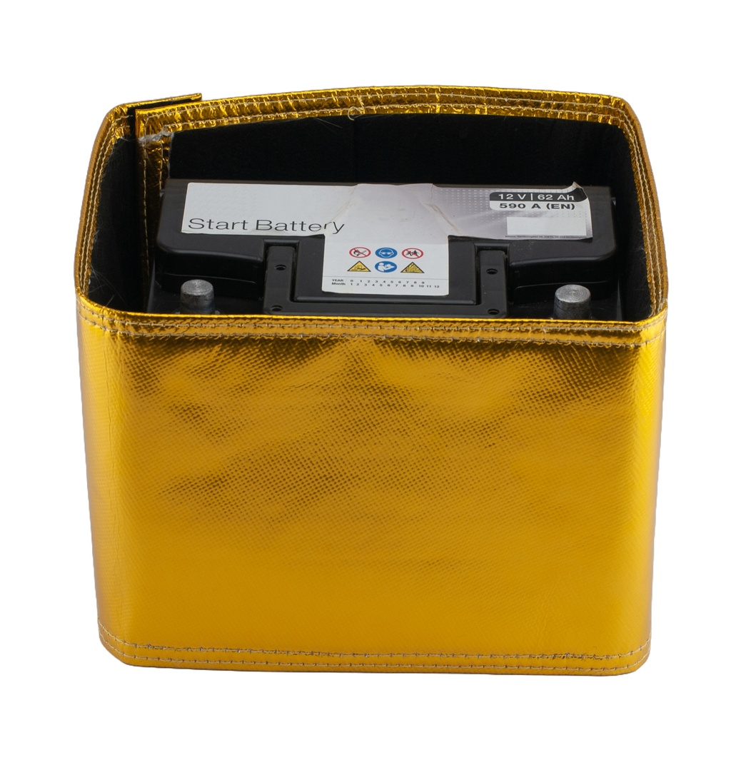 Protección térmica para batería de Hurricane 200mm x 1000mm - Oro