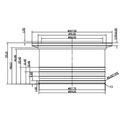 Adaptador Garrett / Hurricane 3,5" TURBO COMPRESOR DE COMPRESOR