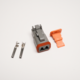 Conector 2-pin DT Serie Masculino