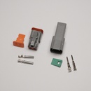Conector 2-pin DT Serie Masculino + Femenino