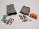 Conector 12-pin DT Serie Masculino + Femenino
