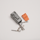 Conector 6-pin DTM Serie Masculino
