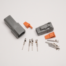 Conector 4-pin DTM Serie Masculino + Femenino