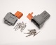 Conector 8-pin DTM Serie Masculino + Femenino
