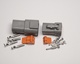 Conector 4-pin DTP Serie Masculino + Femenino