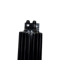 Cooler de combustible Negro 1/4" NPT 36.5cm (2 filas)