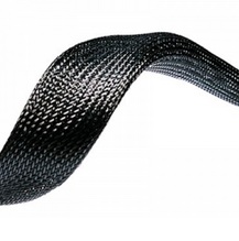 Manga de protección térmica trenzada para cables 19mm