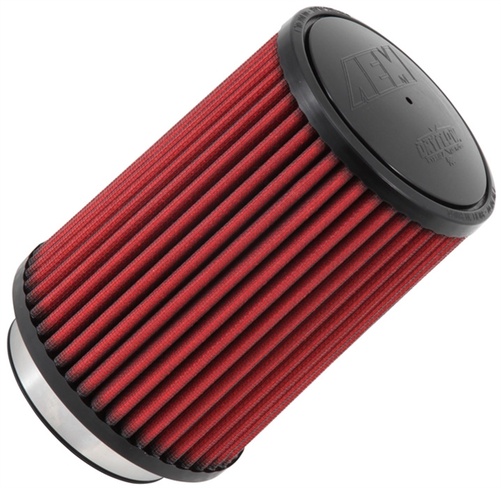 AEM Rendimiento Dryflow 3" rojo alto