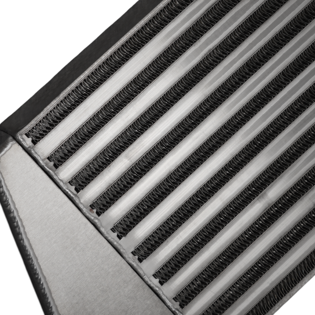 Depósito extremo de intercooler 89x495mm