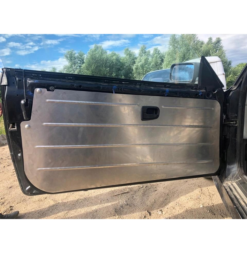 Panel de puerta aluminio frente BMW E36 Coupé