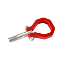 Argolla de remolque roja para BMW E36 E46