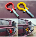 Argolla de remolque roja para BMW E36 E46