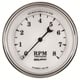 3-3/8" In-Dash Tachometer, 0-8,000 Rpm, Old-Tyme White Ii