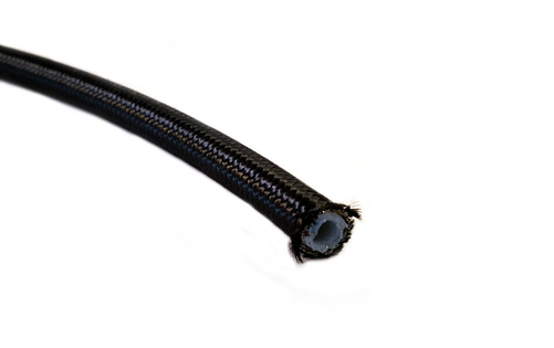 AN3 Línea de freno trenzado de nylon y trenzado de acero inoxidable.