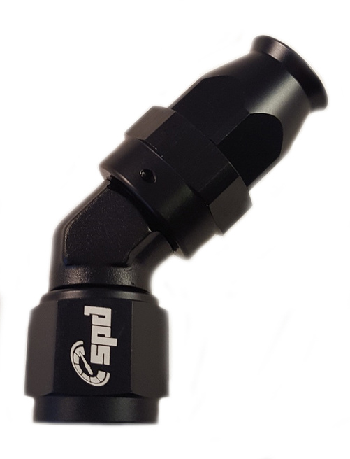 AN10 FINAL DE MANGURA 45 ° FORGED PTFE