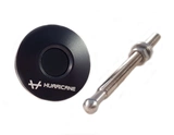 Hurricane - Push-Clips Pestillo 31,5mm negro