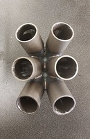 Collector de combinación 6 Cylindrar Straight Steel