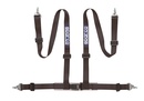 Arnés de seguridad SPARCO 4PT Black - Uso de la calle