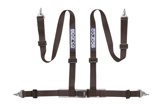 Arnés de seguridad SPARCO 4PT Black - Uso de la calle