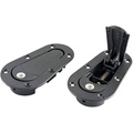 Cerradura de capó RaceLatch negra SS (cerradura)