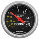 Autométer Sport-Comp Boost Presión 0-2 Bar