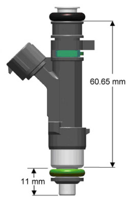 Siemens Deka Inyector 875cc