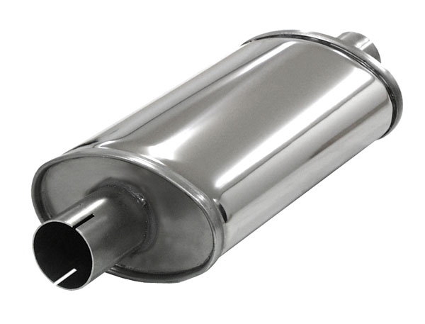 Muffler pequeño 2 pulgadas Inoxidable