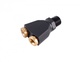 Y-CROSS - 1/4 NPT Ajuste neumático (1/4" Manguera)