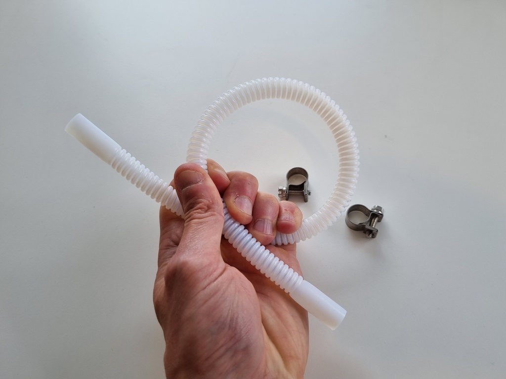 Manguera de combustible PTFE (en tanque compatible) ID de 8 mm - 45 cm