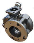 Holset Super HX40 Turbine Housing # 16 Wastegate interno