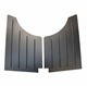 Panel de puerta aluminio trasero BMW E30