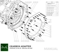 Placa adaptadora Chevrolet LS LS1 LS3 LS7