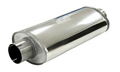 Silenciador 4" Óvalo de acero inoxidable