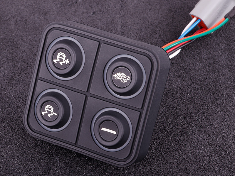 CAN TECLADO (4 TECLAS) LED MULTI COLOR