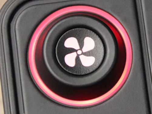 Ventilador, icono puede teclado