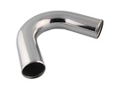 Tubo de aluminio de 135 ° 2,5" pulido