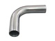Tubo de aluminio de 90 ° 3" pulido