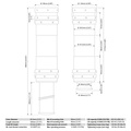 Air Jack 90 Conjunto completo de la competencia 2pc, 8 bar / 120 psi