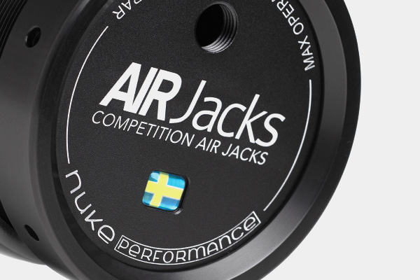 Air Jack 90 Conjunto completo de la competencia 2pc, 8 bar / 120 psi