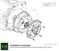 PMC Flywheel Honda K - BMW M50 S50 M52 S52 M54 S54 M57 - 240mm